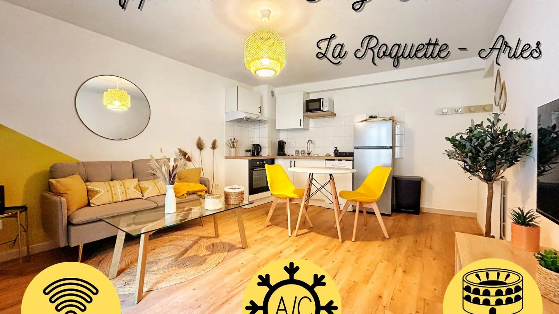 Appartement Cosy Ocre à Arles